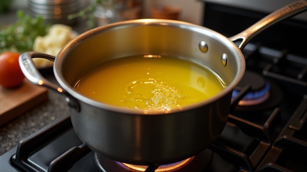 add broth and chicken