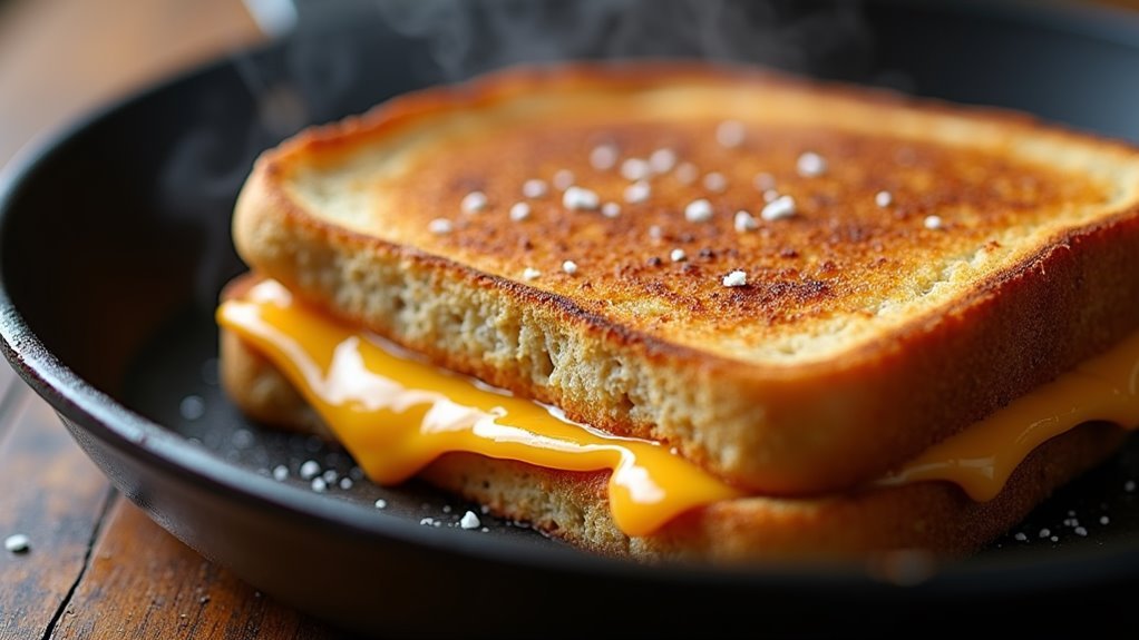add cheese to sandwich