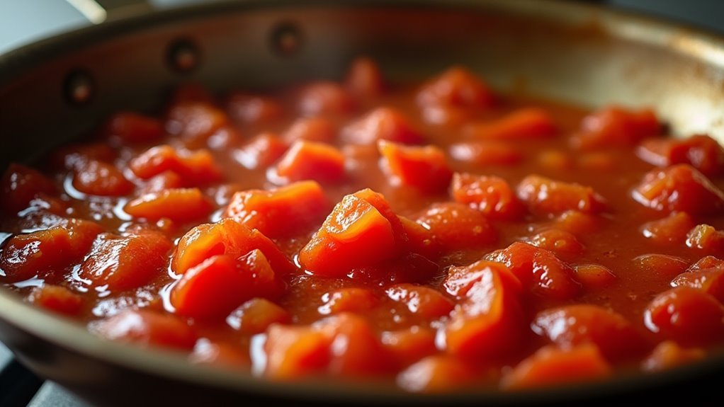 add cream to sauce