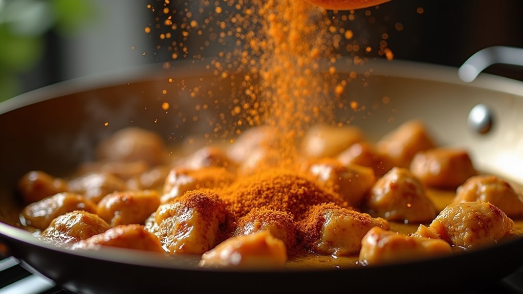 add garam masala saut