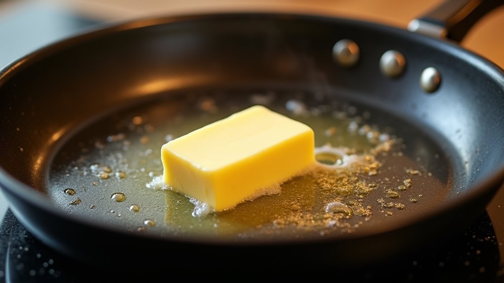 add ham steak skillet
