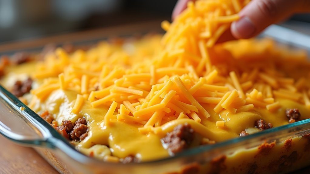 add rest of cheese