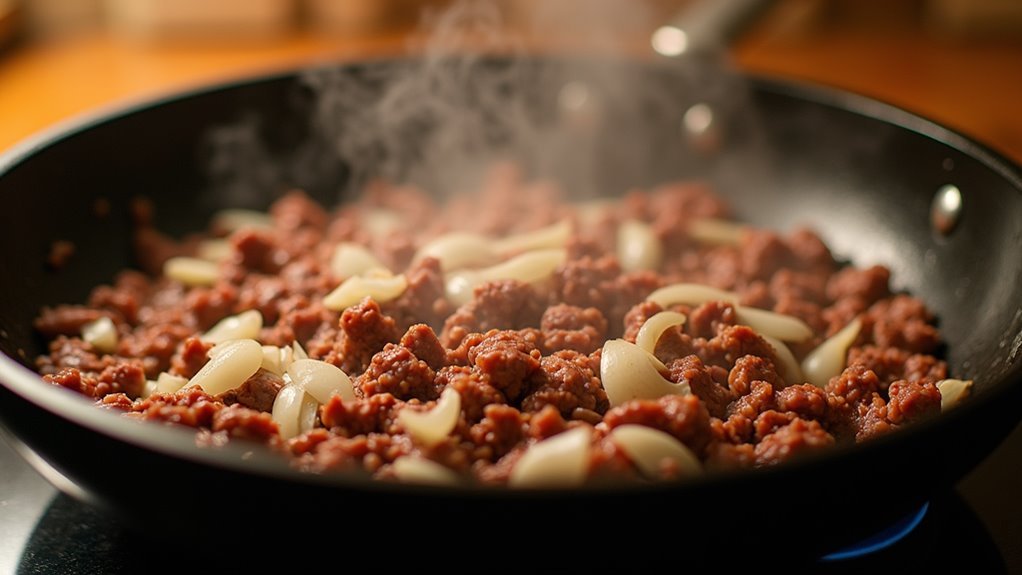 add sauce and sugar