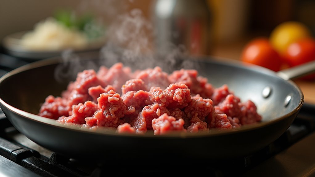 add seasoning to tacos
