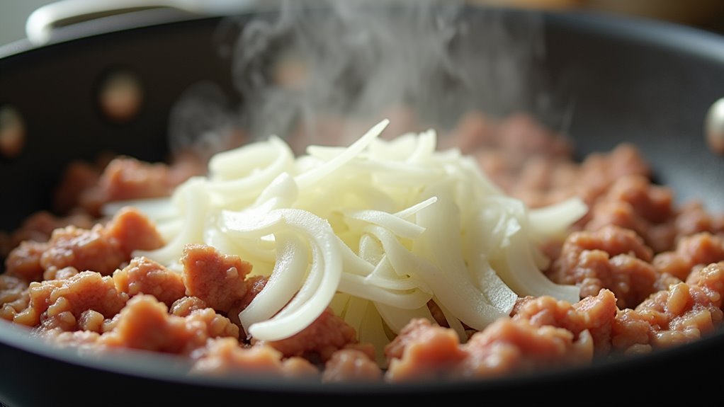 add tomatoes and beans