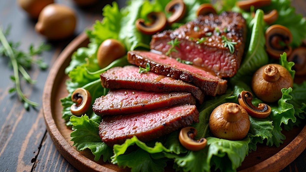 add toppings to salad