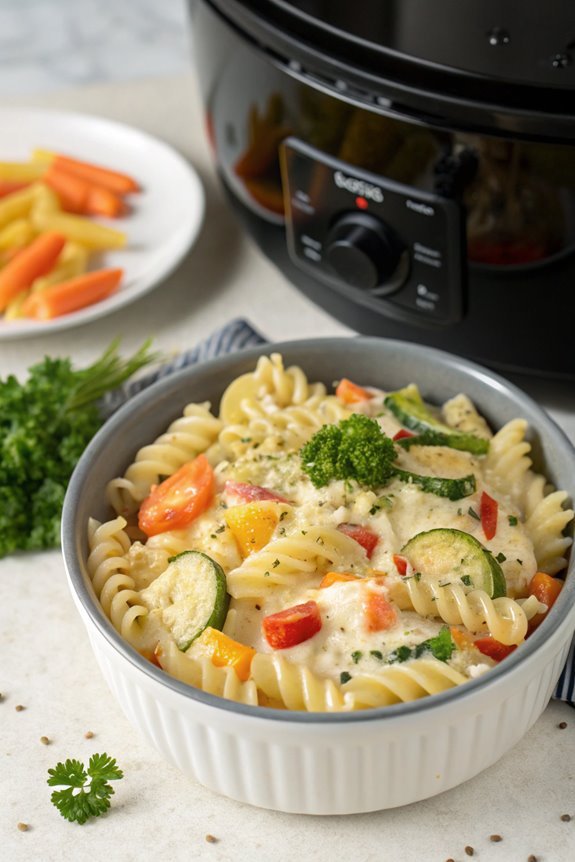 airfryer vegetable pasta recipe