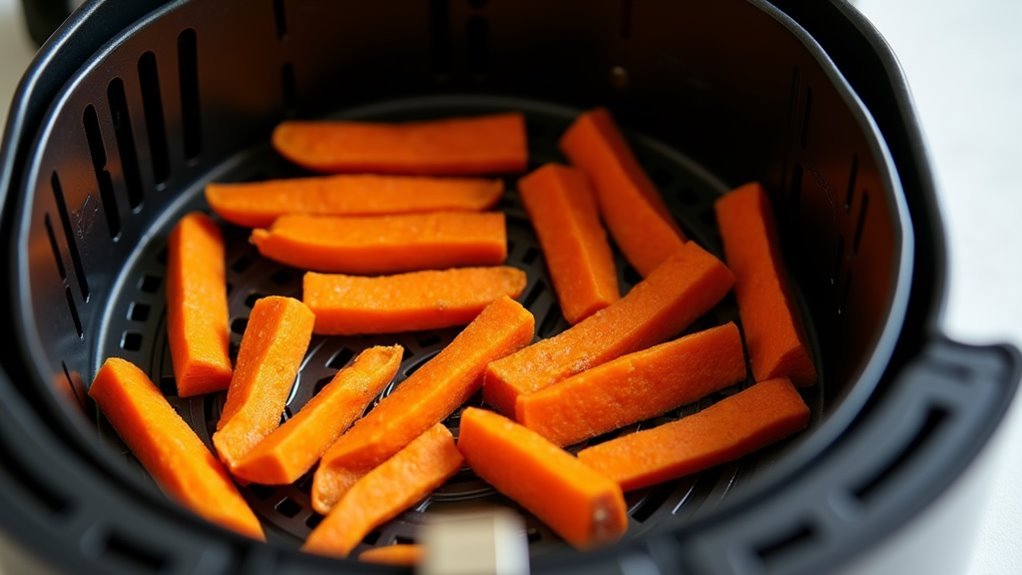 arrange fries in single layer