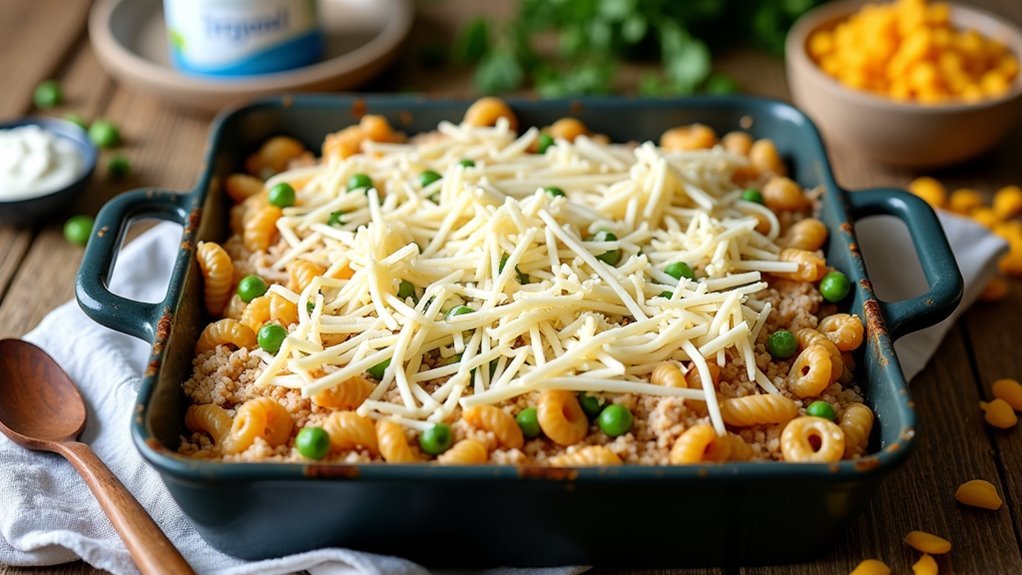 bake until cheese melts