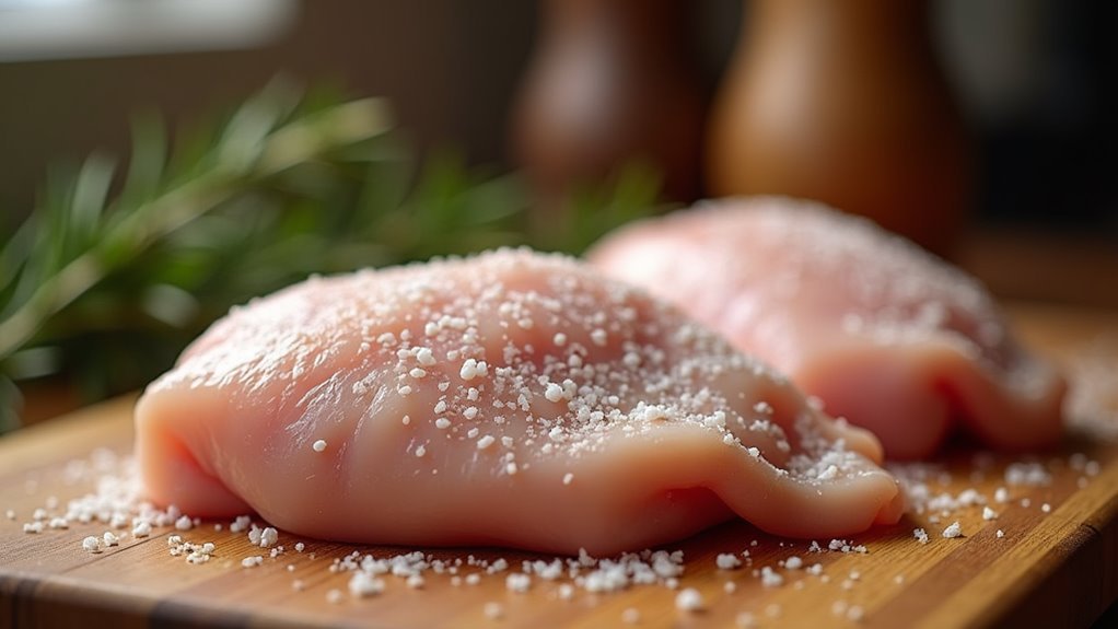 baste chicken often and thoroughly