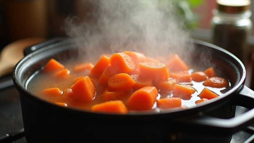blend carrots with miso