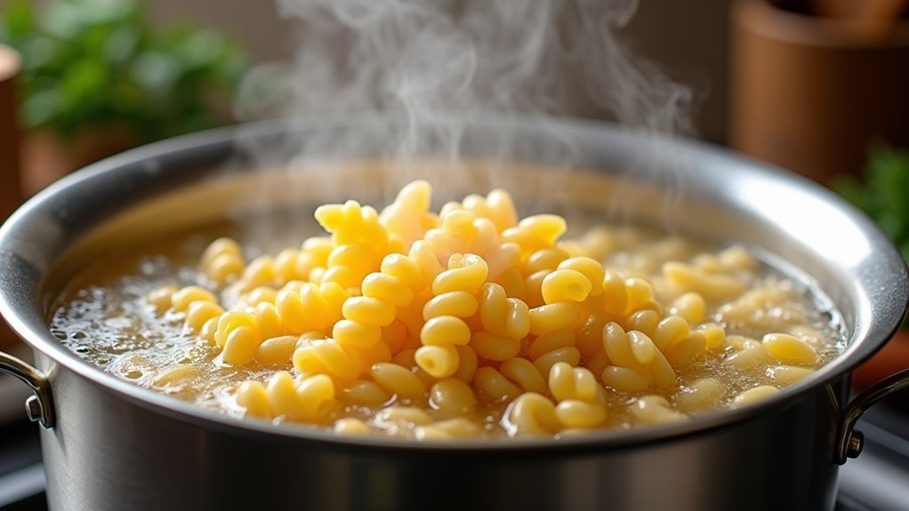 boil pasta until firm