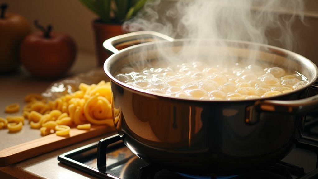 boil the egg noodles