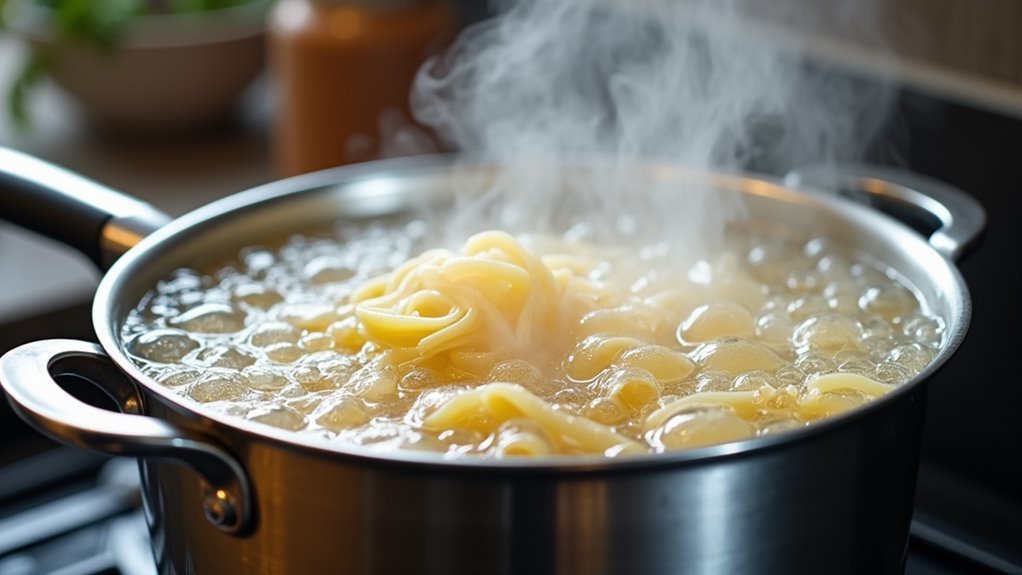 boil water for pasta