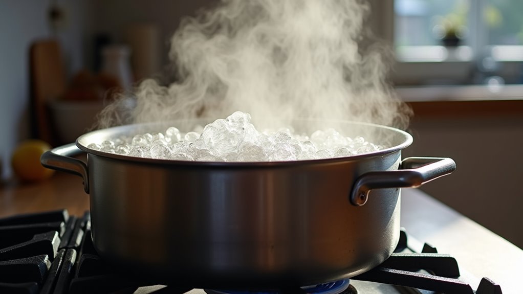boil water with salt