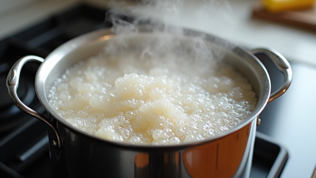 boil water with salt