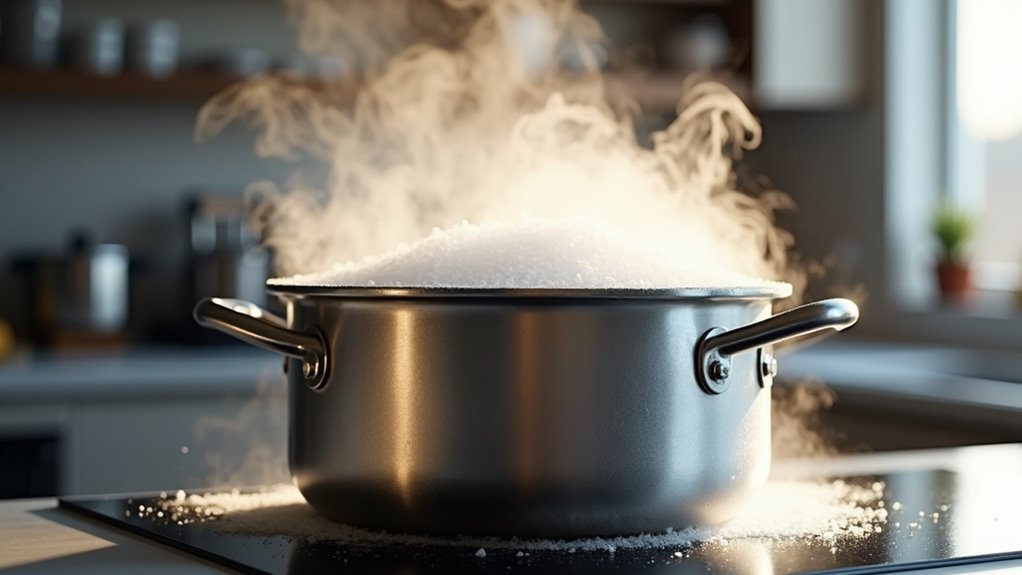 boil water with salt