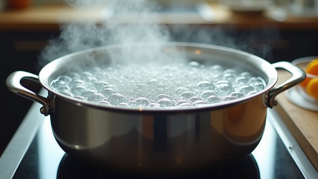 boil water with salt