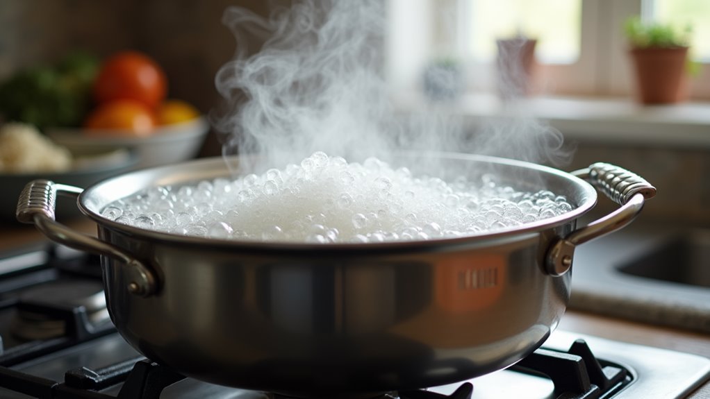 boil water with salt