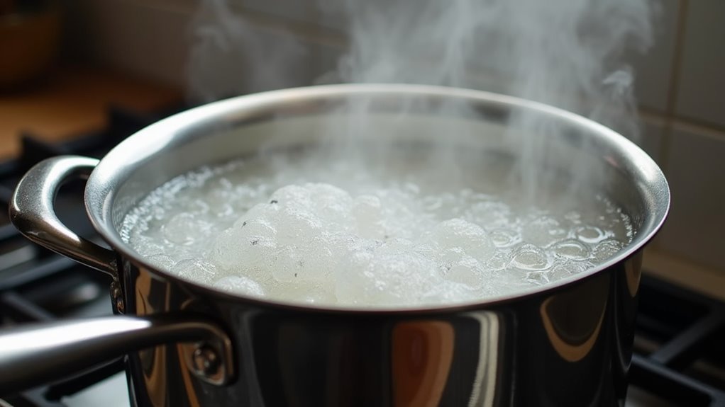 boil water with salt