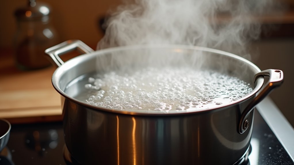 boil water with salt