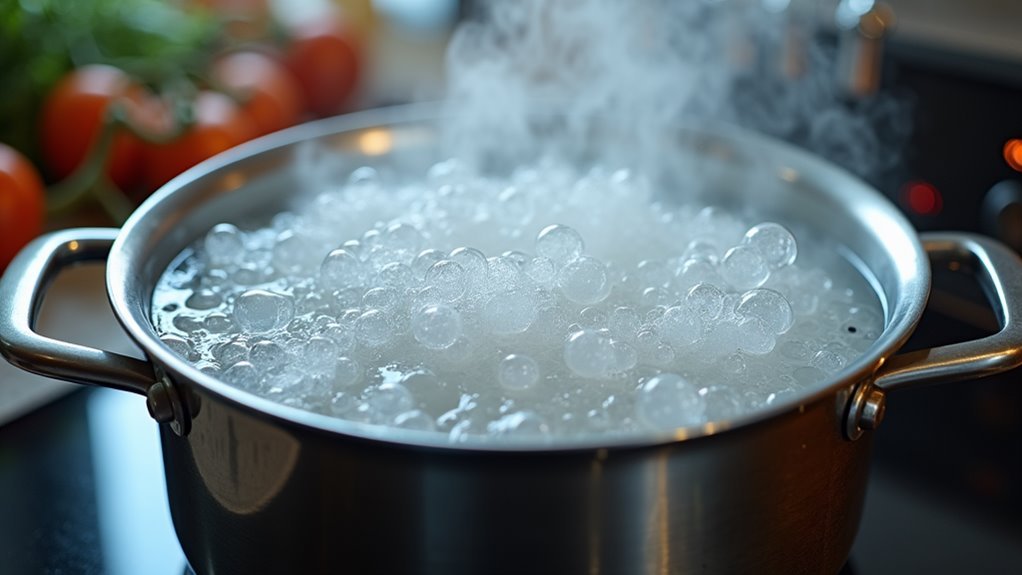boil water with salt