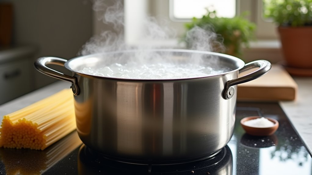 boil water with salt