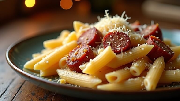 bold and savory pasta dish