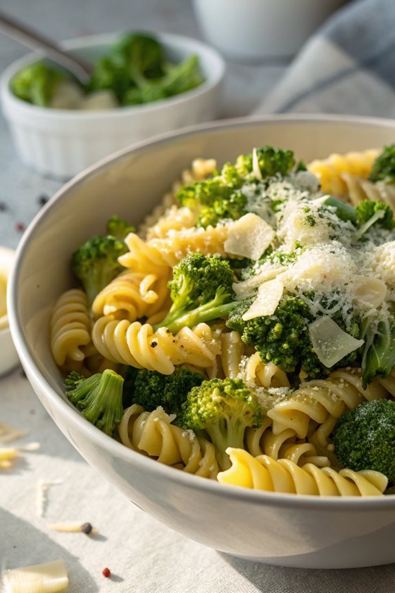 broccoli and pasta dish