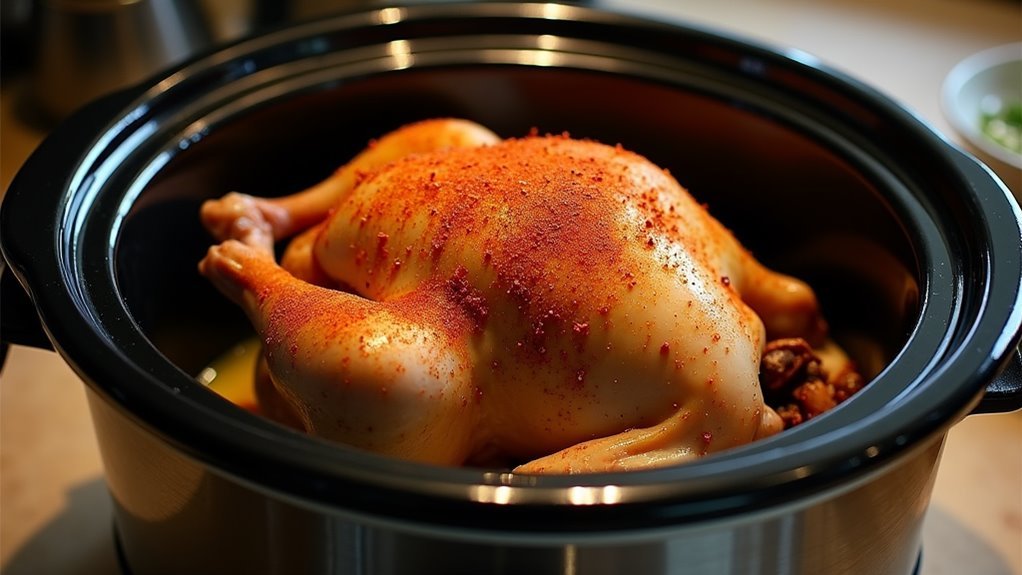 broil chicken for crispness