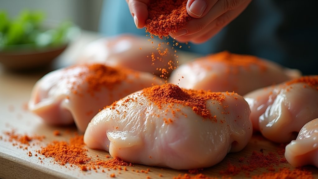 broil thighs for crispiness