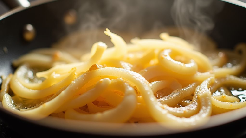 caramelize onions with butter