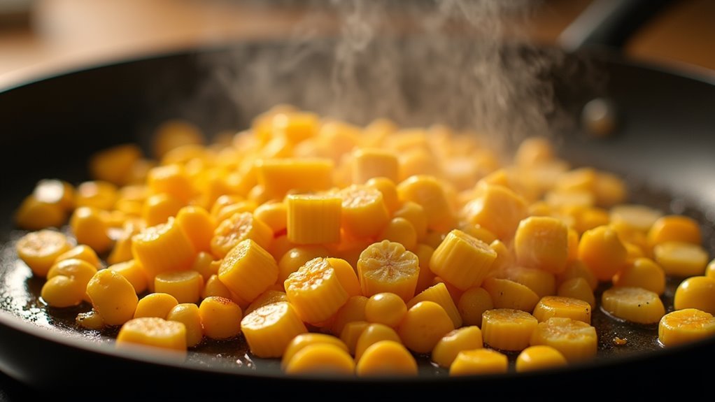 char corn until browned