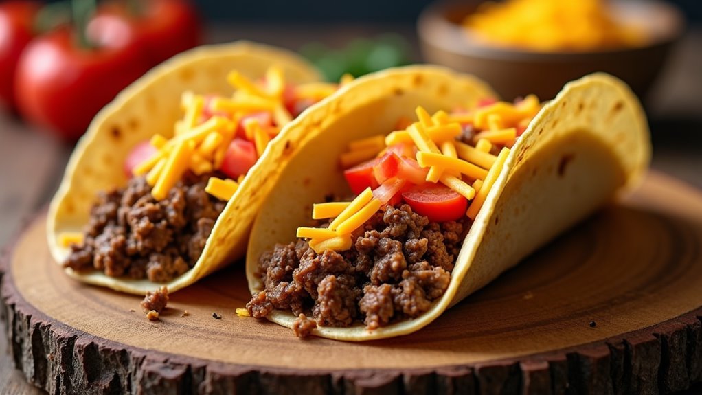 cheesy beef taco delight