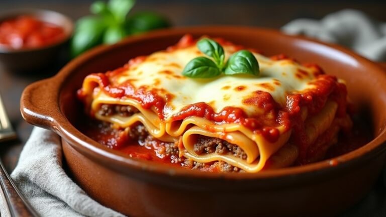 cheesy crockpot lasagna recipe
