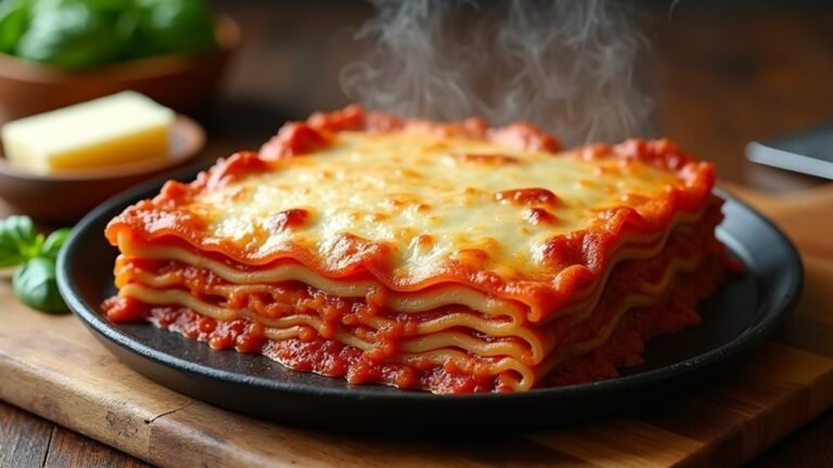 cheesy italian lasagne recipe