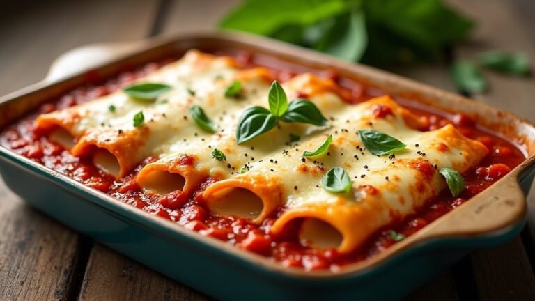 cheesy manicotti recipe delight