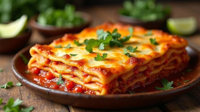 cheesy mexican enchilada pie