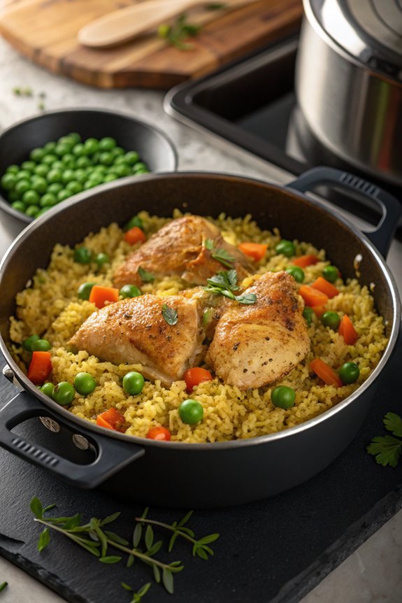 chicken and rice dish