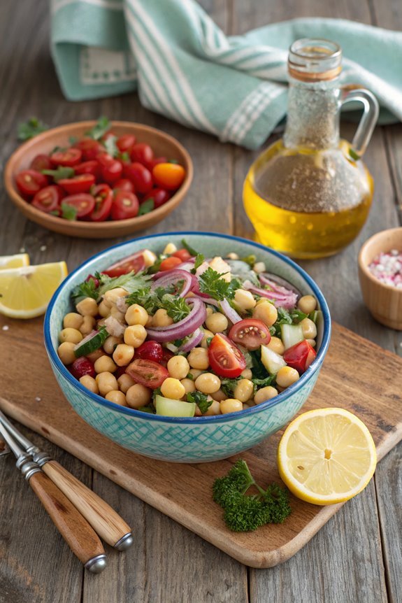 chickpea salad recipe instructions
