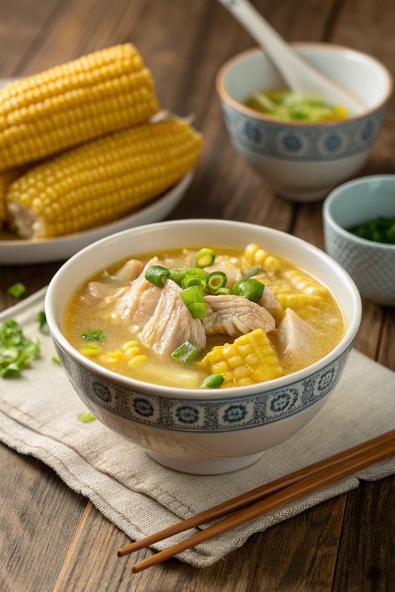 chinese chicken corn soup