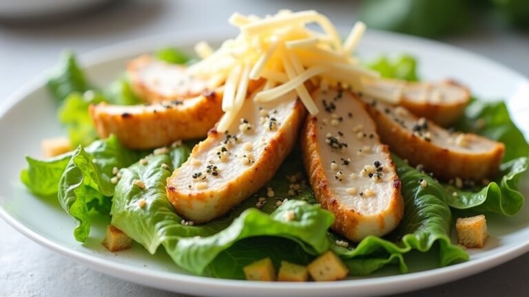 classic chicken caesar salad