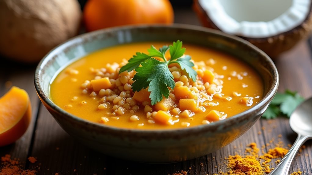 coconut squash dhansak recipe