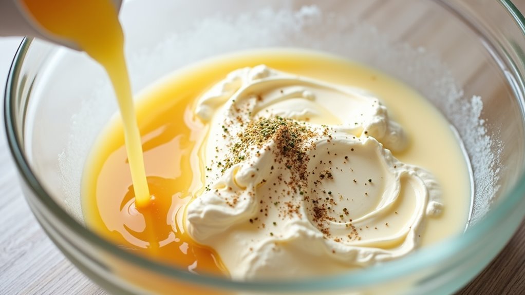 combine ingredients in bowl