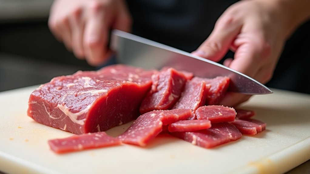 combine ingredients with soy sauce