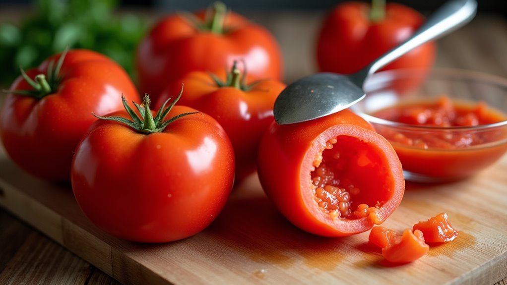 combine quinoa and tomato