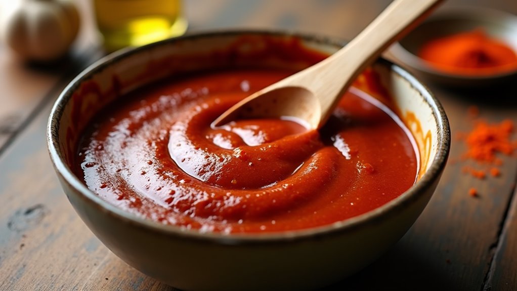 combine sauce ingredients well