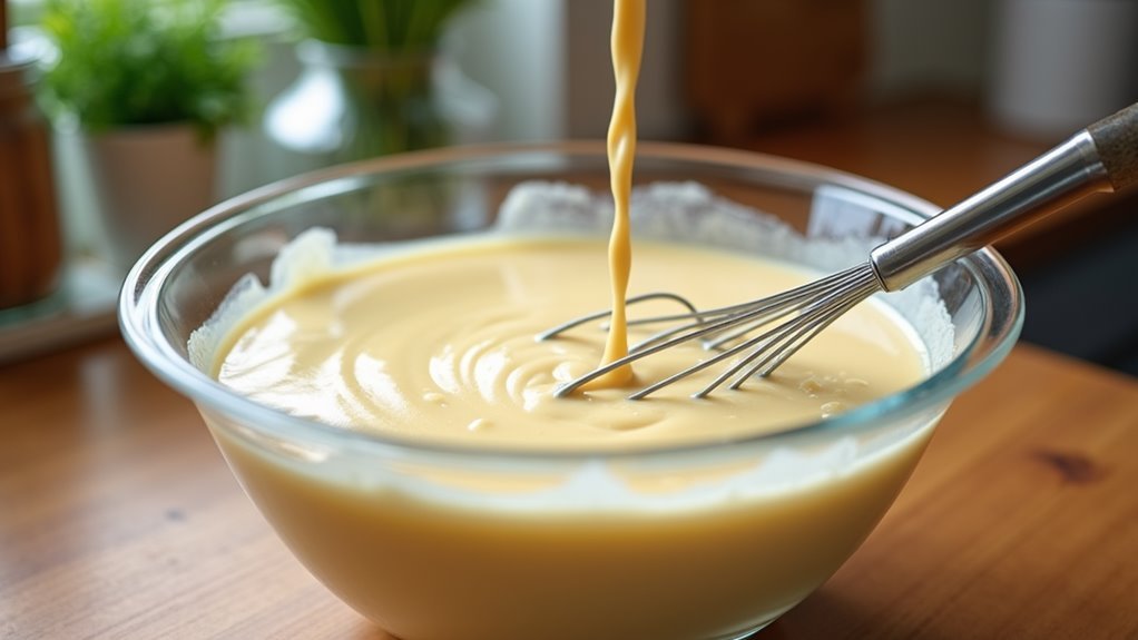 combine soup with milk