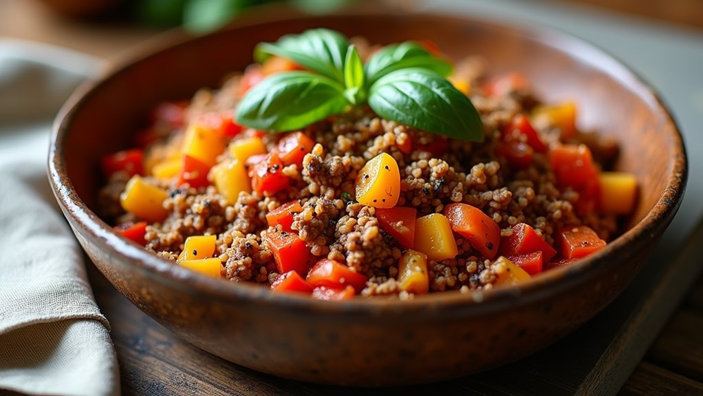 comforting unstuffed pepper dish