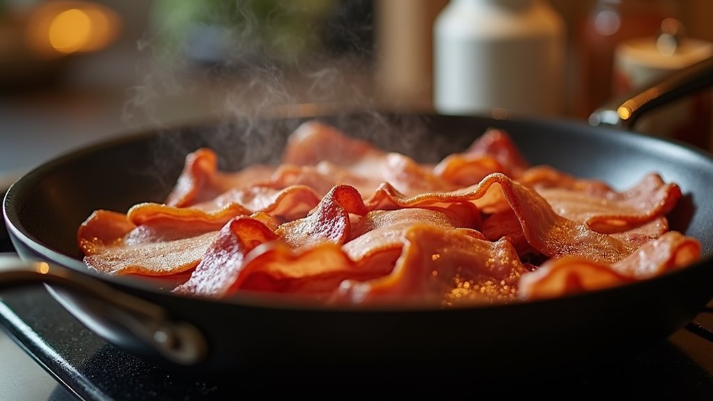 cook bacon in skillet